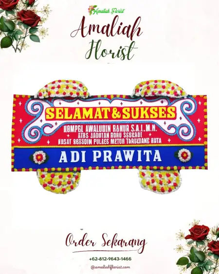 Papan Bunga Ucapan Selamat Lemahabang Kulon